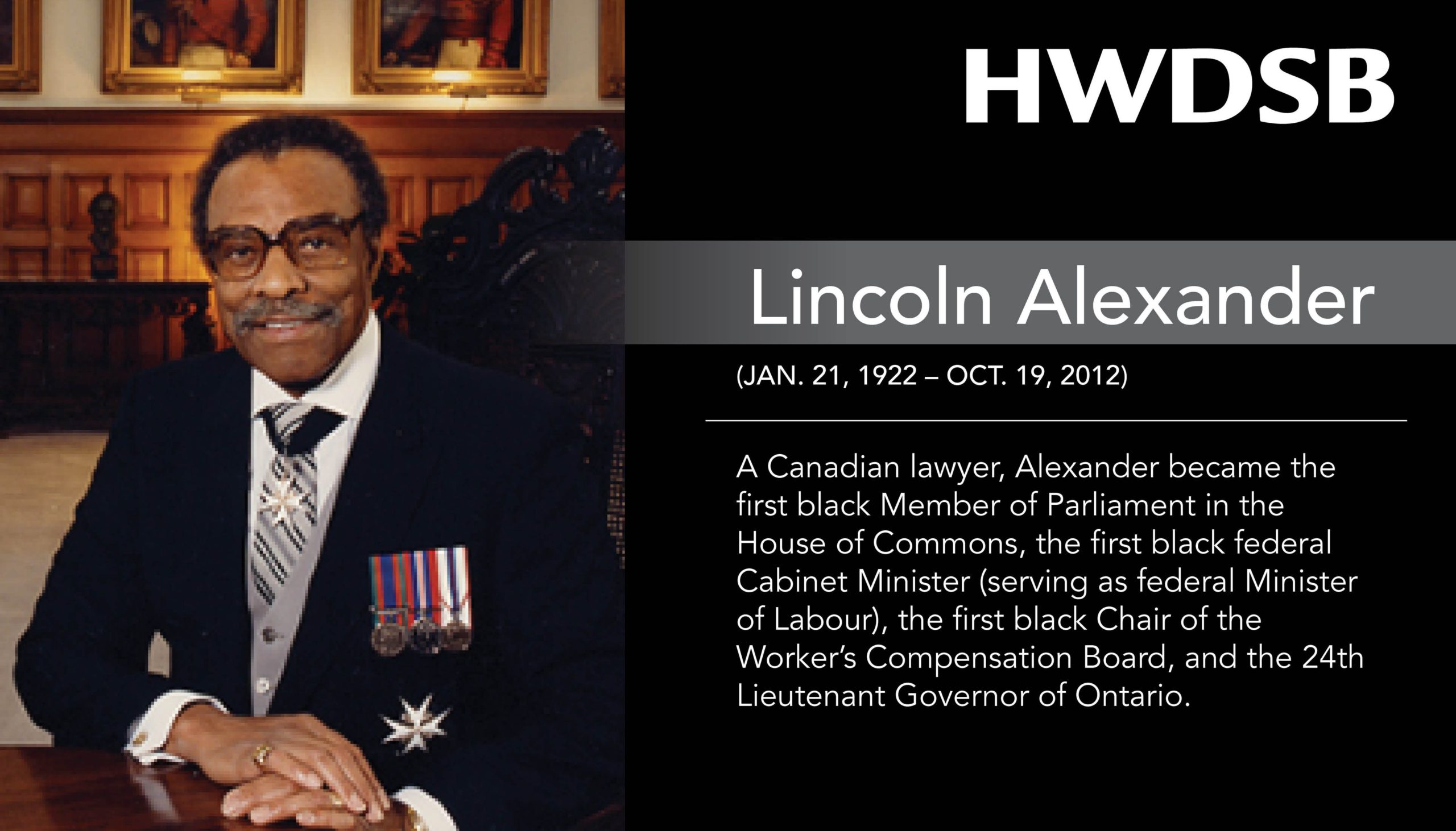 Lincoln Alexander celebrated for making Canada a better place to live